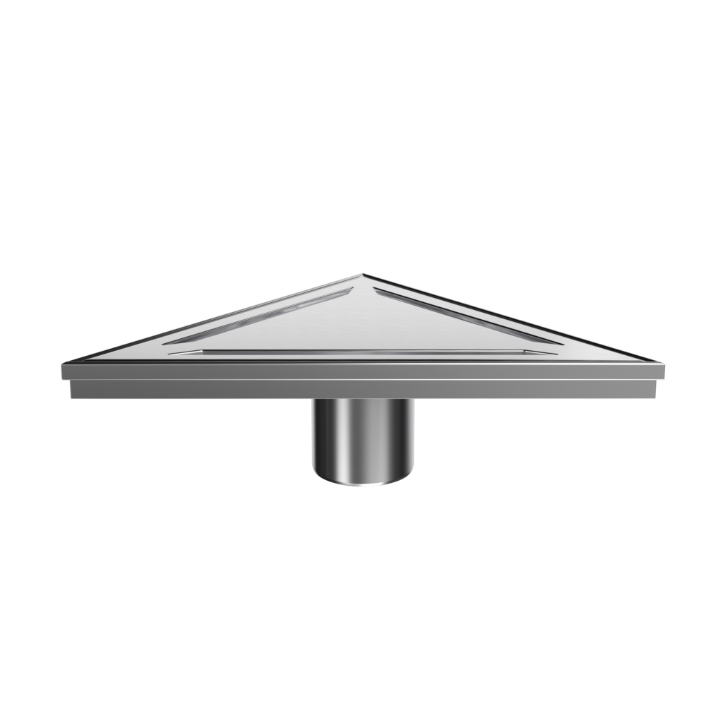 3.2 Noahhometech 2 Inch Low Profile Triangular Shower Drain