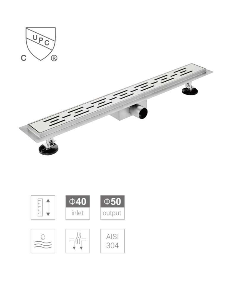 1. Noah Standard Type Shower Drain