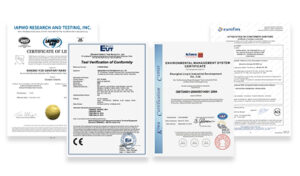 Certifications – Noah Hometech