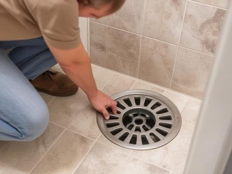 Replace or Install a Preformed Shower Drain