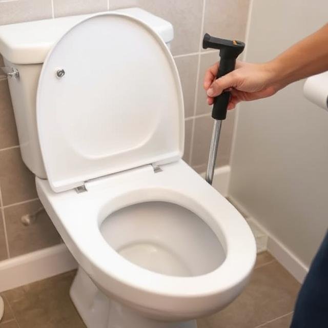Apply a Toilet Auger