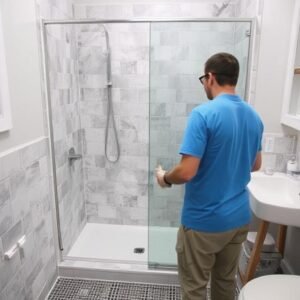 Preparing the Shower Area