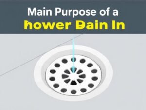 Main Purpose of a Shower Drain