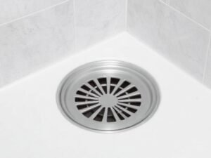 Vent Line Integration Shower Drain Plumbed