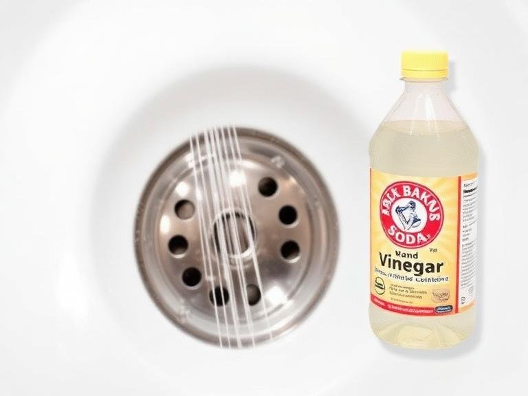 The Baking Soda and Vinegar Flush to Get Rid of Smelly Shower Drain