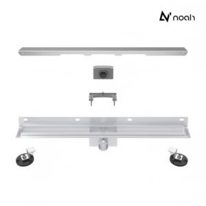 Diagram of floor drain assembly