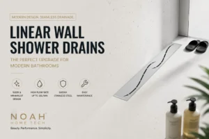 Blog cover: application scenarios of linear wall shower drain