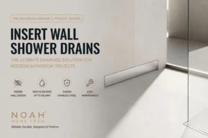 Blog cover:application scenarios of insert wall shower drain