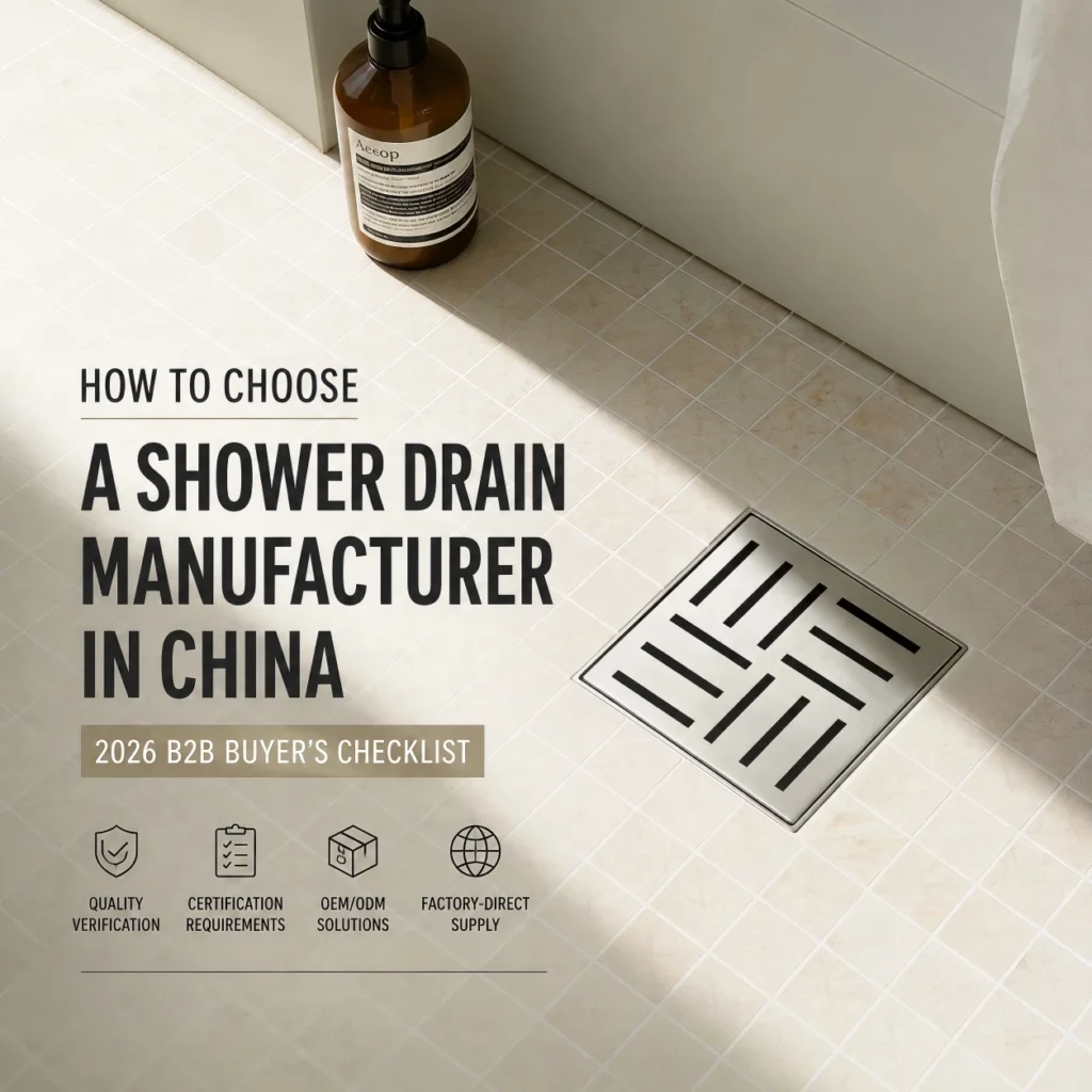 blog-how to choose a shower drain manufacturer in china