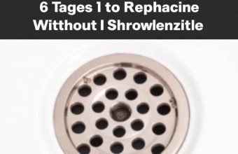 6 Steps to Replace a Shower Drain Without Removing the Shower