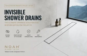 invisible shower drains improve bathroom projects